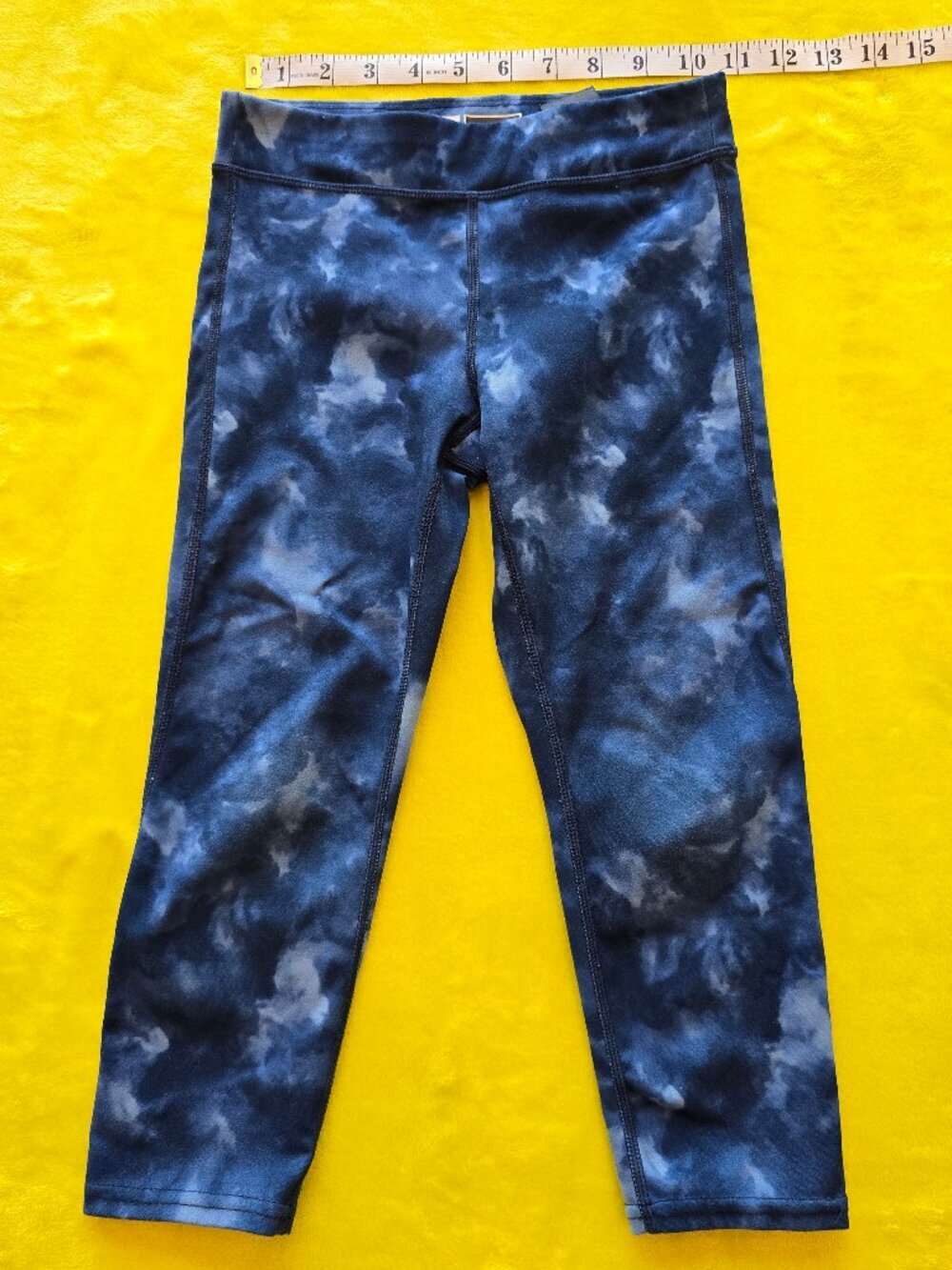 LOLE Leggings medium blue camo Girl 7/8
